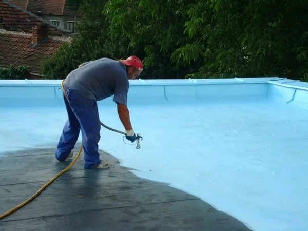 Reparatie van platte daken